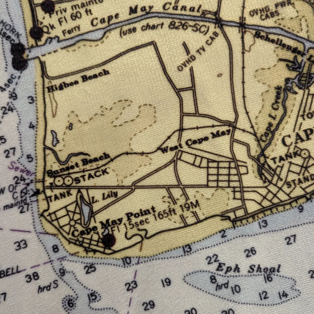 Mapisart Cape May‎ Chart Towel